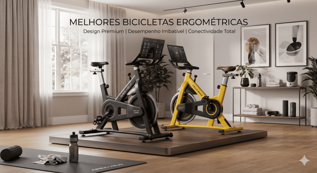 Melhores bicicletas ergométricas em academia para treino em casa e spinning