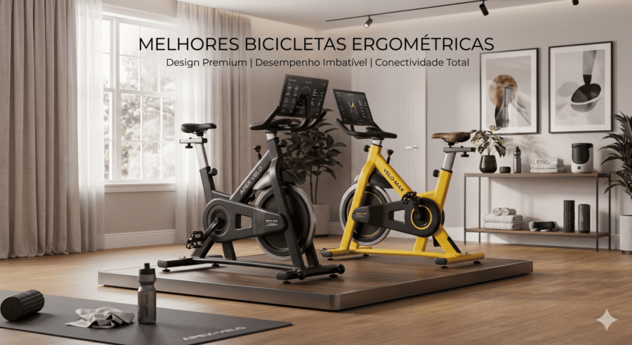 Melhores bicicletas ergométricas em academia para treino em casa e spinning